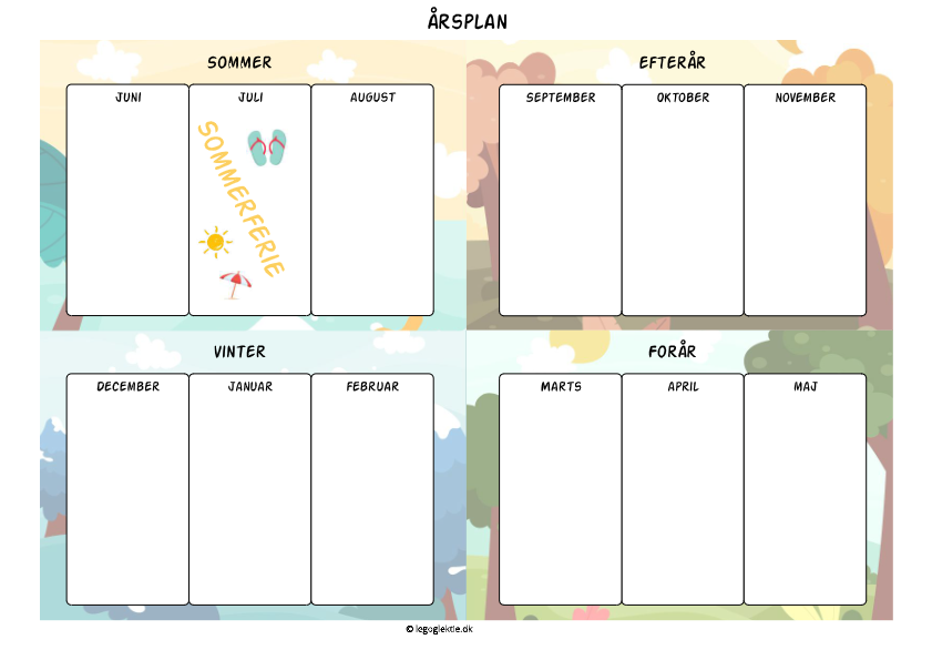 Download en gratis 1 års gennemgang skabelon i PDF