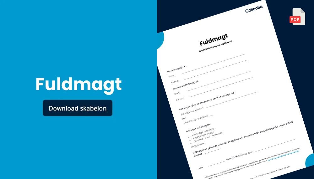 Download en gratis afdragsordning skabelon i PDF