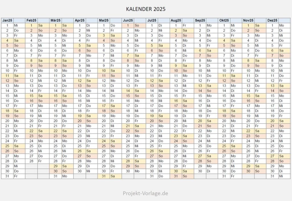 Download en gratis aktivitetskalender skabelon i PDF