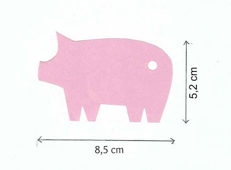 Download en gratis julegris skabelon i PDF