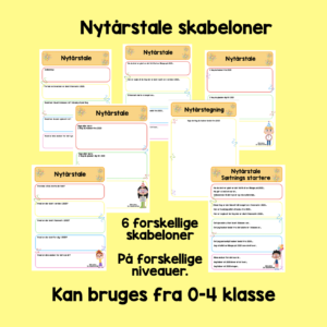 Download en gratis nytårstale skabelon i PDF