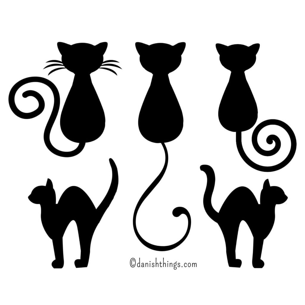 Download en gratis skabelon fastelavnskat i PDF