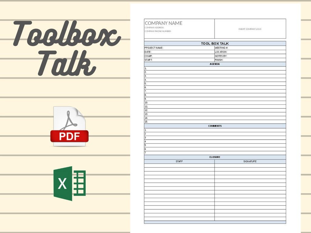 Download en gratis talkage skabelon i PDF