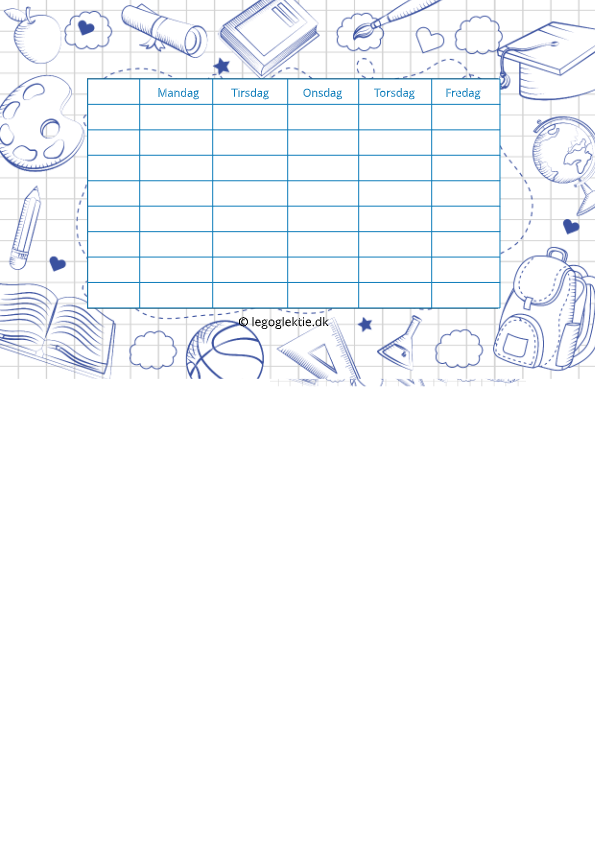 Download en gratis undervisningsbeskrivelse skabelon i PDF