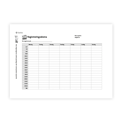Download en gratis væskeskema skabelon i PDF