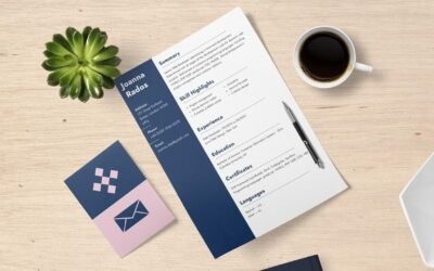 PDF-download af Krifa CV-skabelon gratis